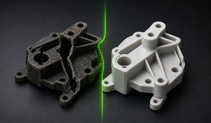 Minimal reverse engineering illustration