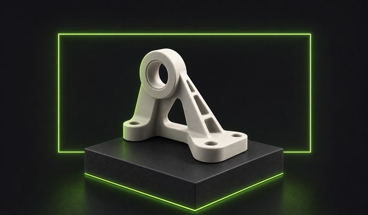 Minimal 3D visualisation illustration